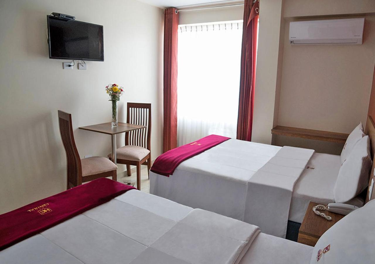 Hotel Central Trujillo Buitenkant foto