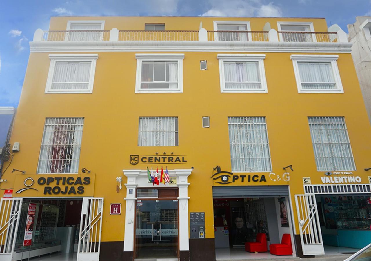 Hotel Central Trujillo Buitenkant foto